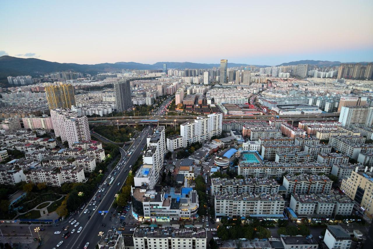 Kunming Bonjour Condo Hotel Extérieur photo